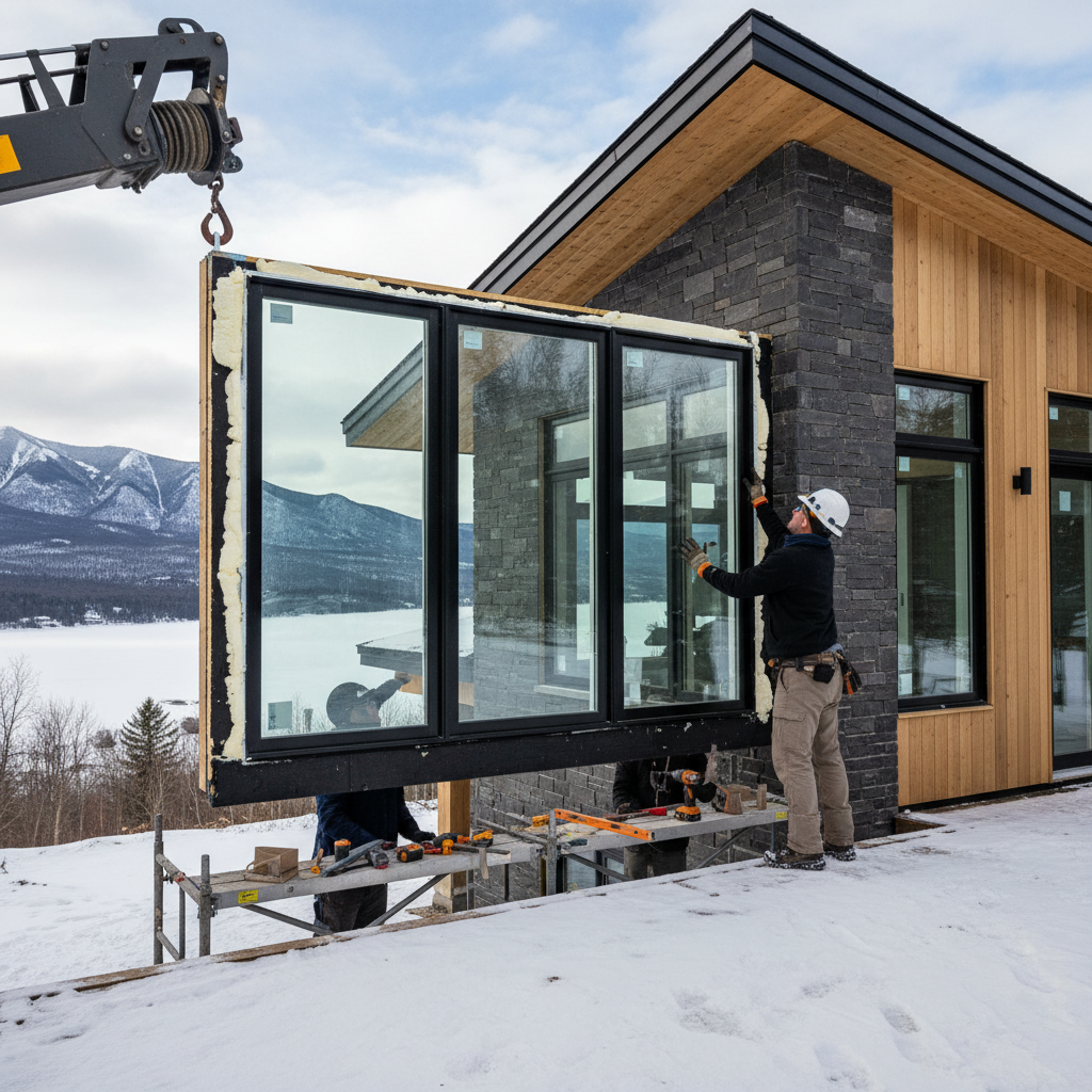 Installation fenêtres Louiseville — installation professionnelle