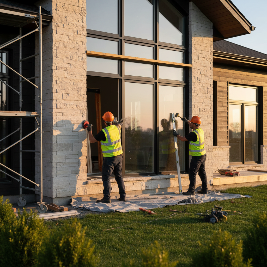 Installation fenêtres Saint-Casimir — installation professionnelle