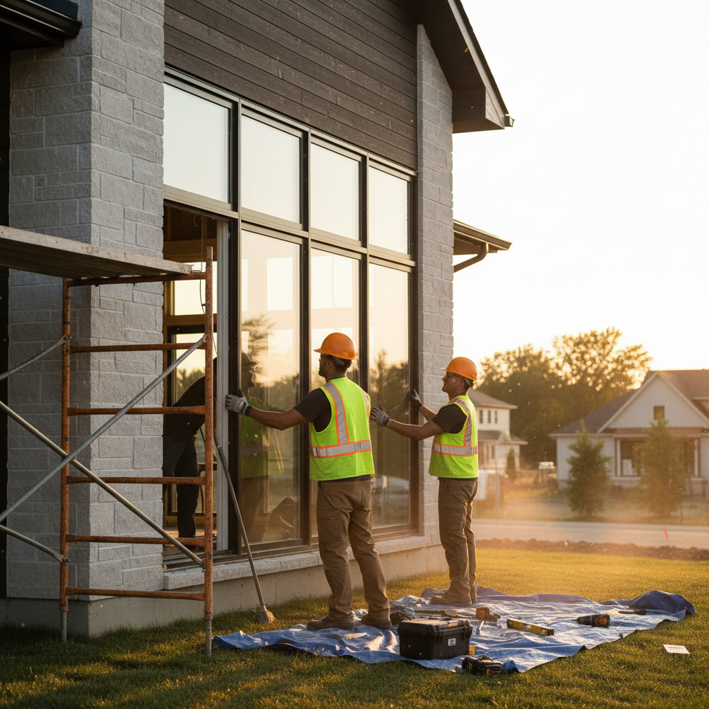 Installation fenêtres Trois-Rivières — installation professionnelle